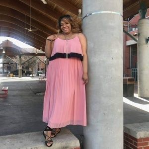 Simply Cotton Candy Sundress - Accordian Pleats